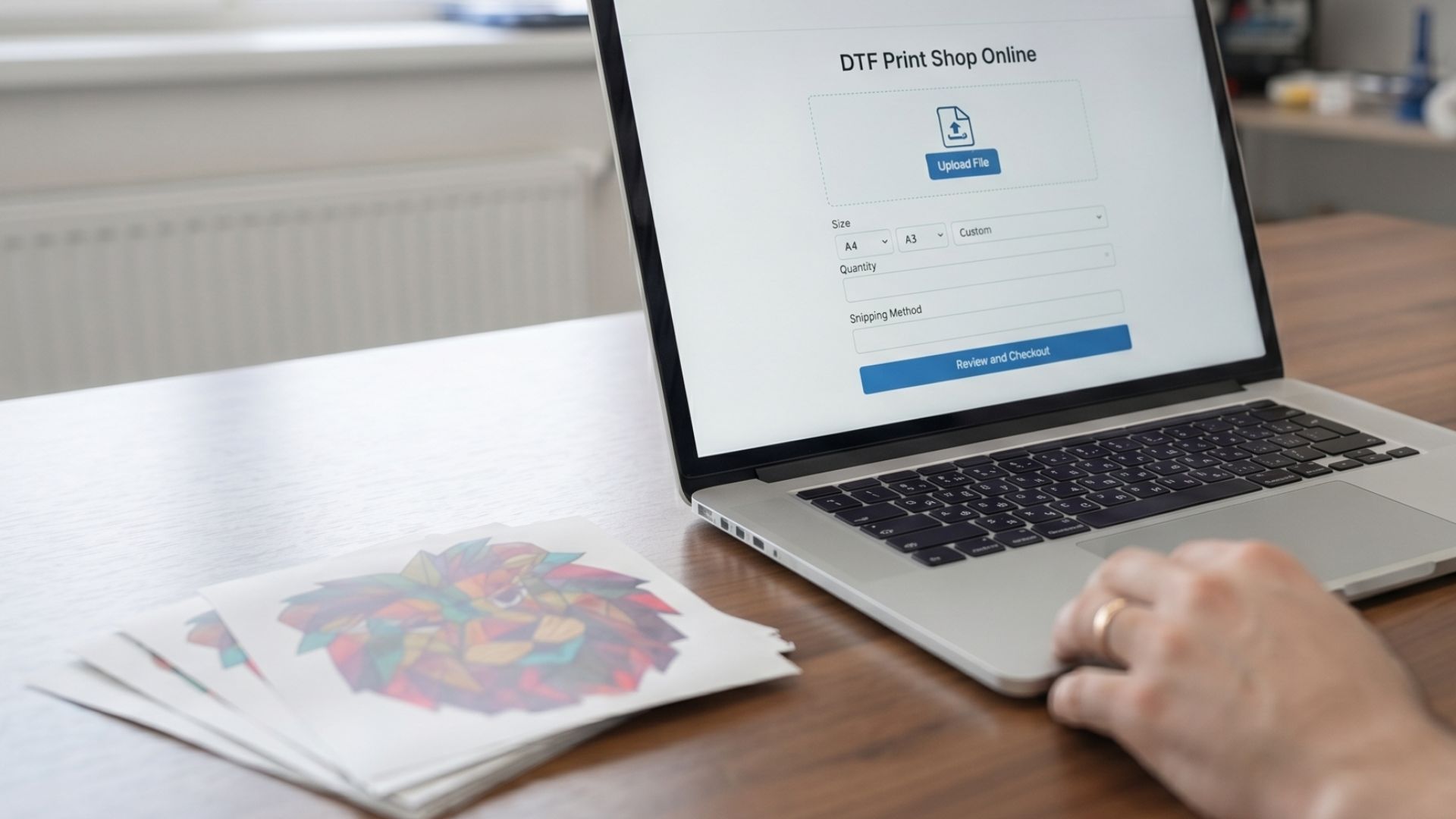 Jak objednat DTF transfery online